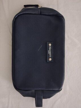 Hackett London Turkish Airlines Toiletry Bag Travel Cosmetics Navy Blue